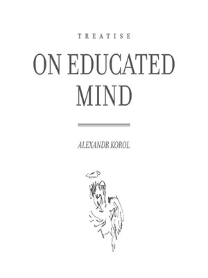 cover image of On Educated Mind
